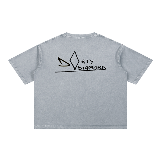 Dirty Diamond Mineral Wash Boxy Cotton T-Shirt