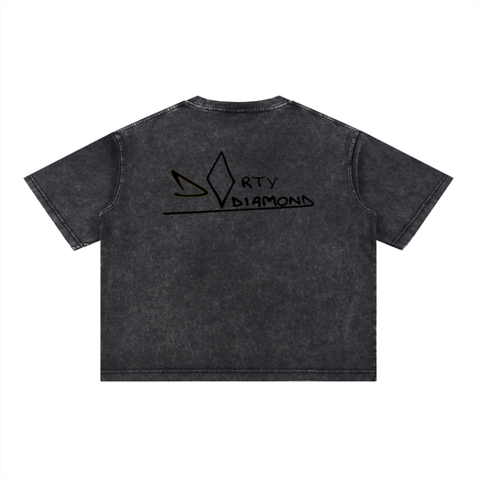 Dirty Diamond Mineral Wash Boxy Cotton T-Shirt