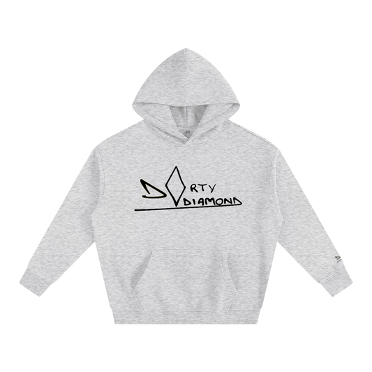 dirty diamond Oversize Fleeced Hoodie