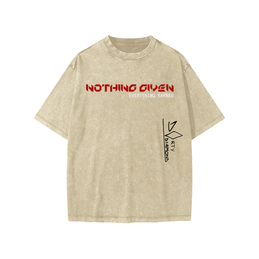 Dirty DiamondSnow Washed T-Shirt